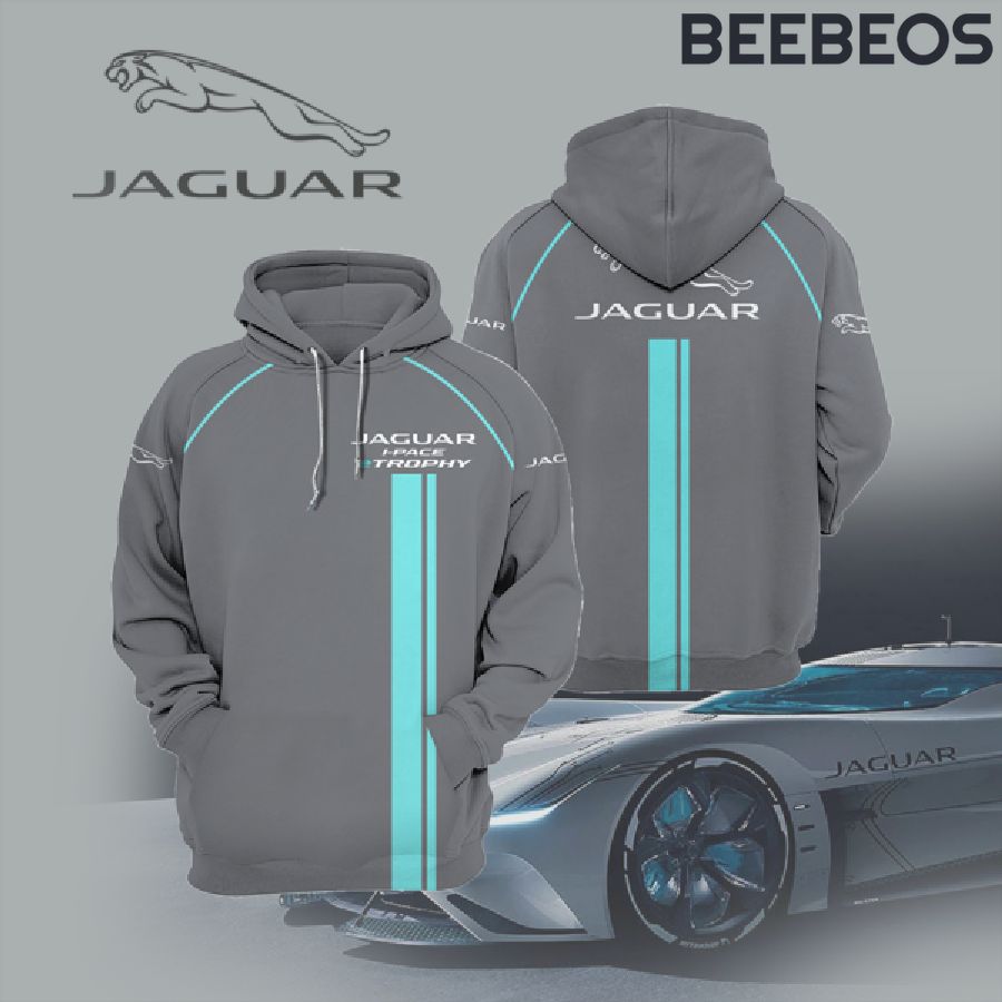 Jaguar I-Pace eTrophy Grey Hoodie