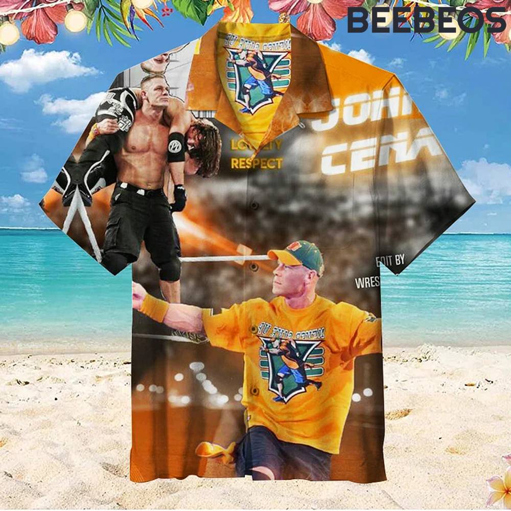 WWE John Cena Hawaiian Shirt