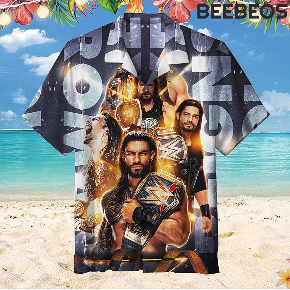 WWE Mick Foley Hawaiian Shirt