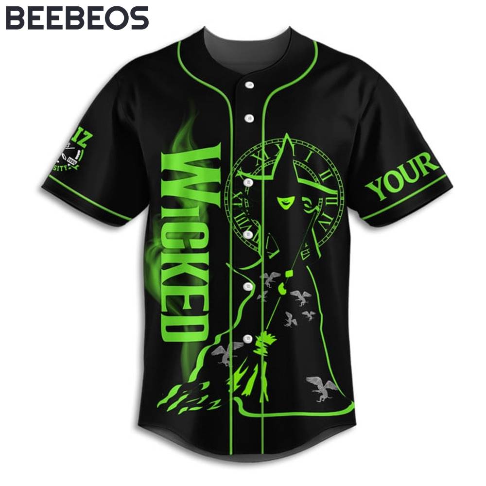 Wicked Defying Gravity Baseball Jersey