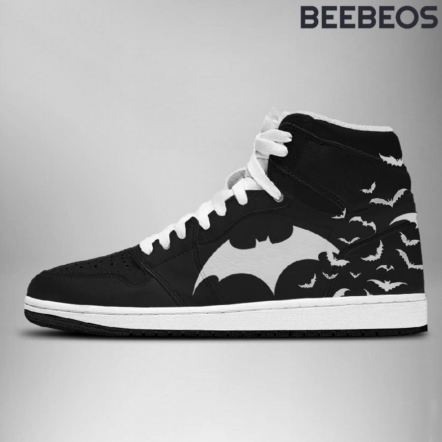 DC Batman Black White Air Jordan 1