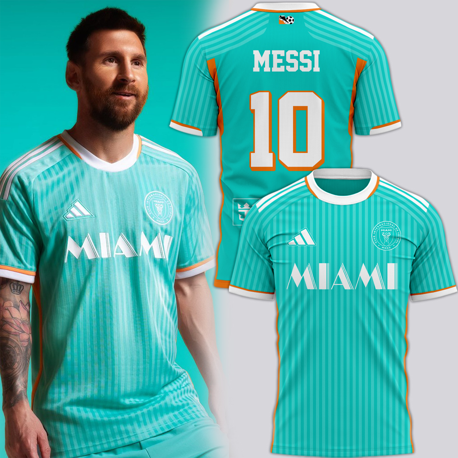 Inter Miami CF 2024/2025 Messi New Jersey