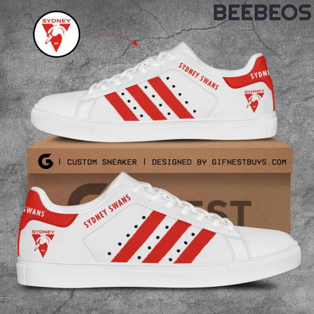 AFL Sydney Swans 2024 Indigenous Design Stan Smith Shoes