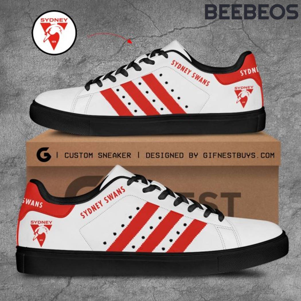 AFL Sydney Swans 2024 Indigenous Design Stan Smith Shoes