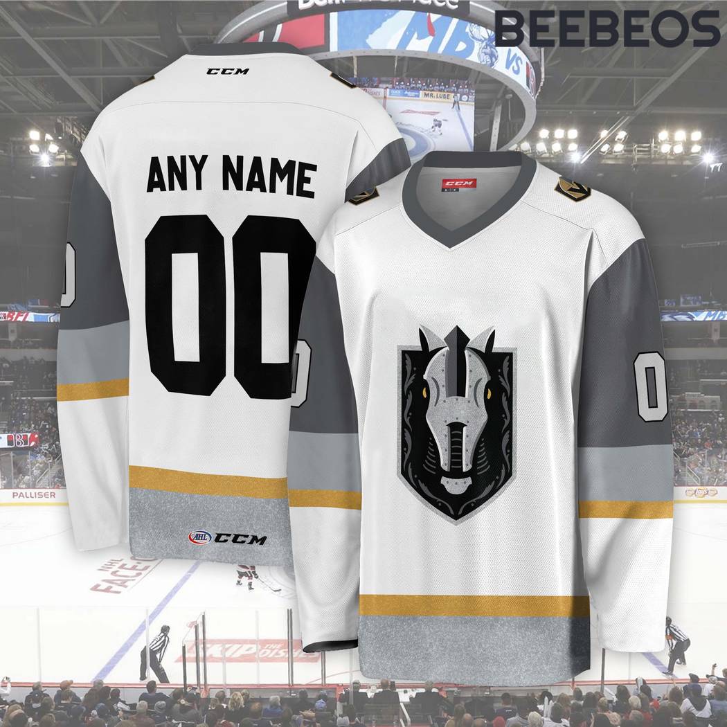 AHL Henderson Silver Knights White Hockey Jersey