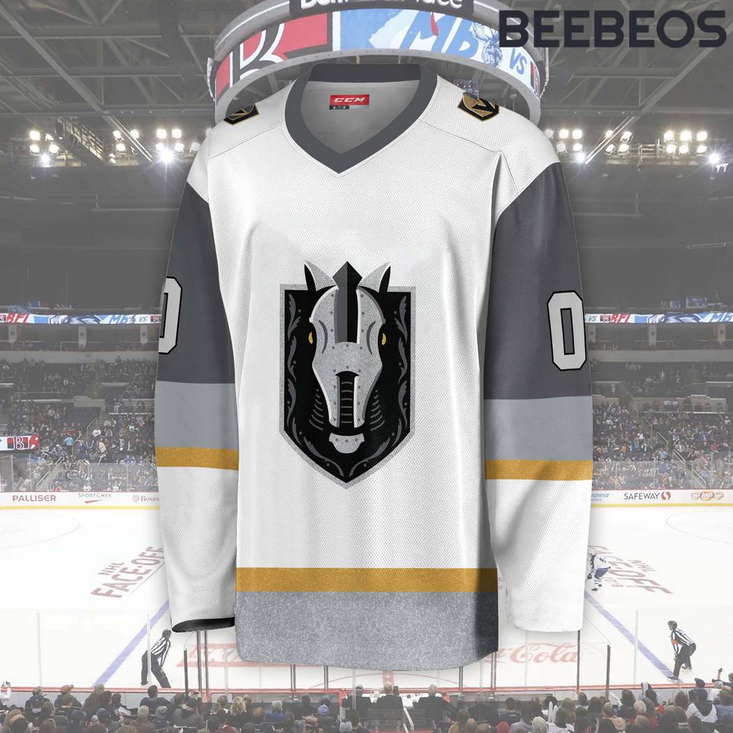 AHL Henderson Silver Knights White Hockey Jersey