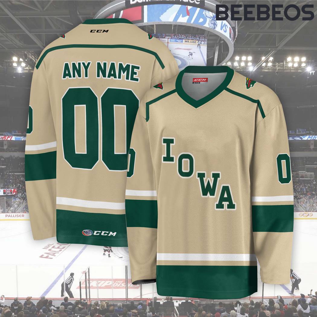 AHL Iowa Wild Hockey Jersey