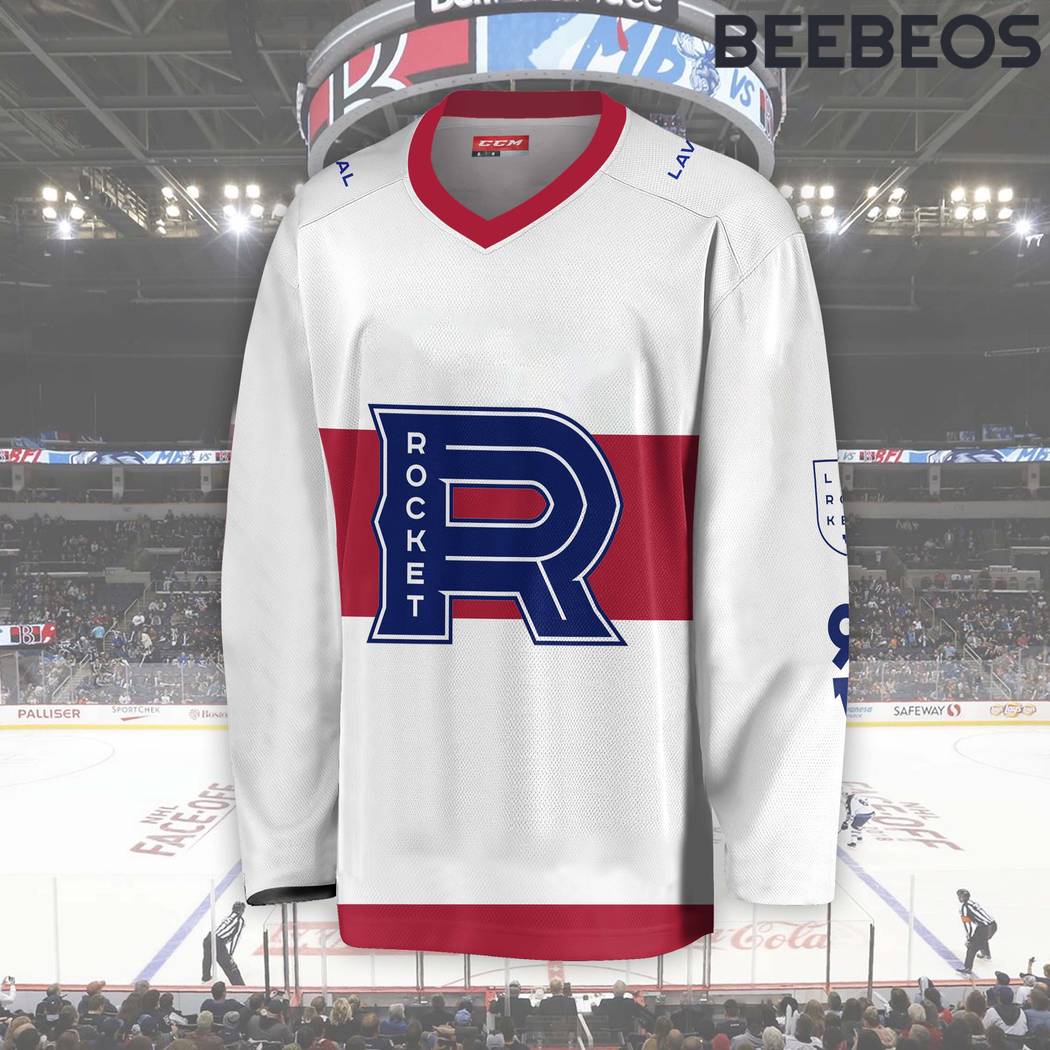 AHL Laval Rocket White Hockey Jersey