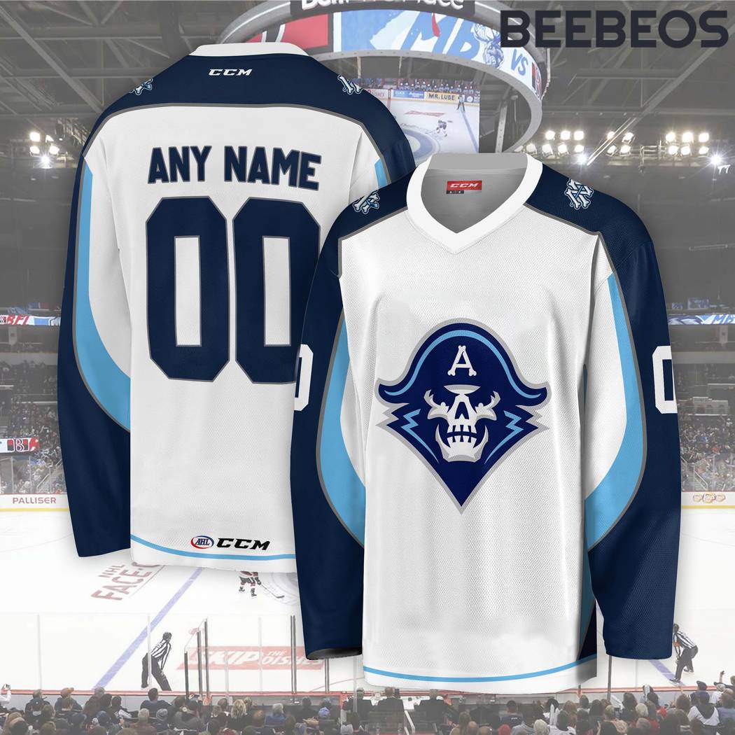 AHL Ontario Reign Black Hockey Jersey