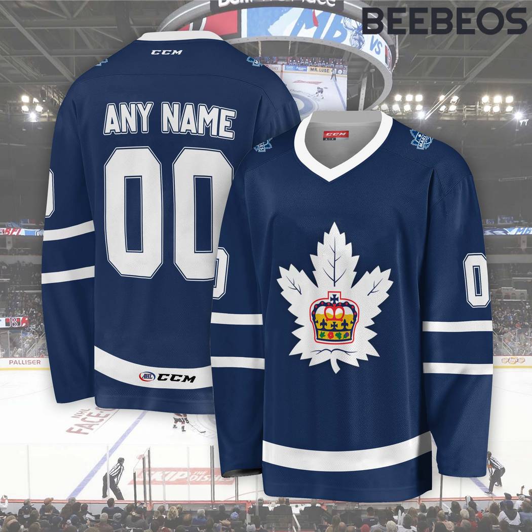 AHL Toronto Marlies White Hockey Jersey