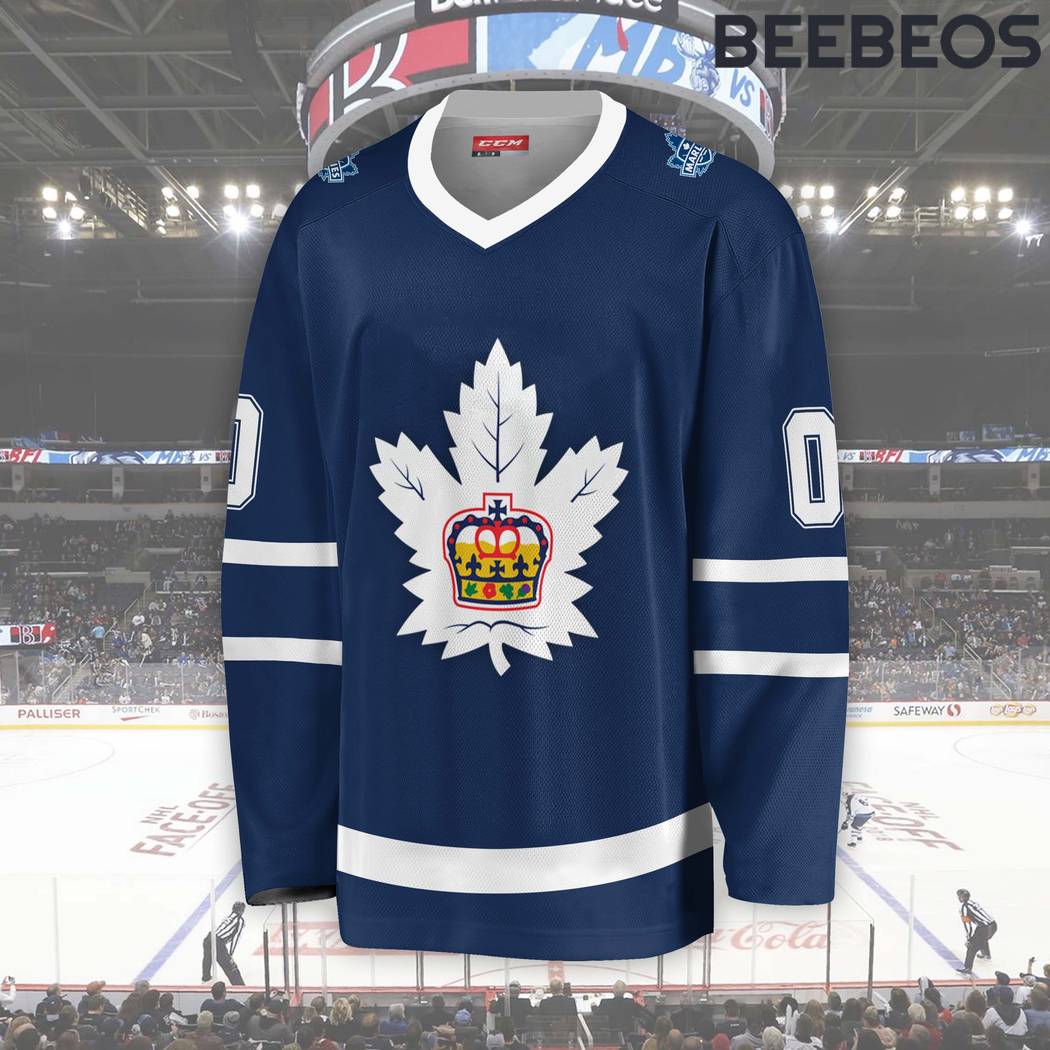 AHL Toronto Marlies Blue Hockey Jersey