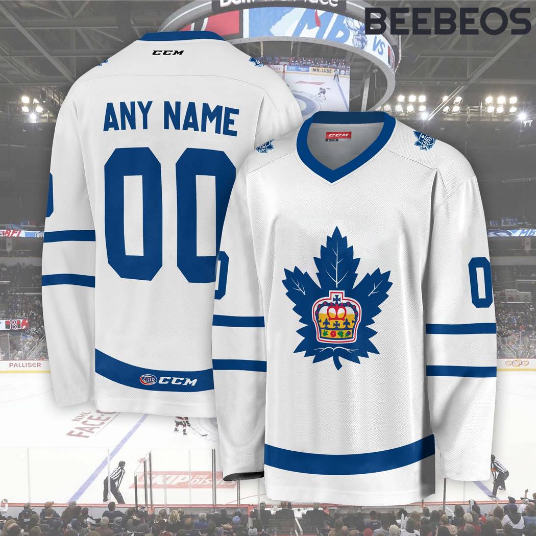 AHL Toronto Marlies Blue Hockey Jersey