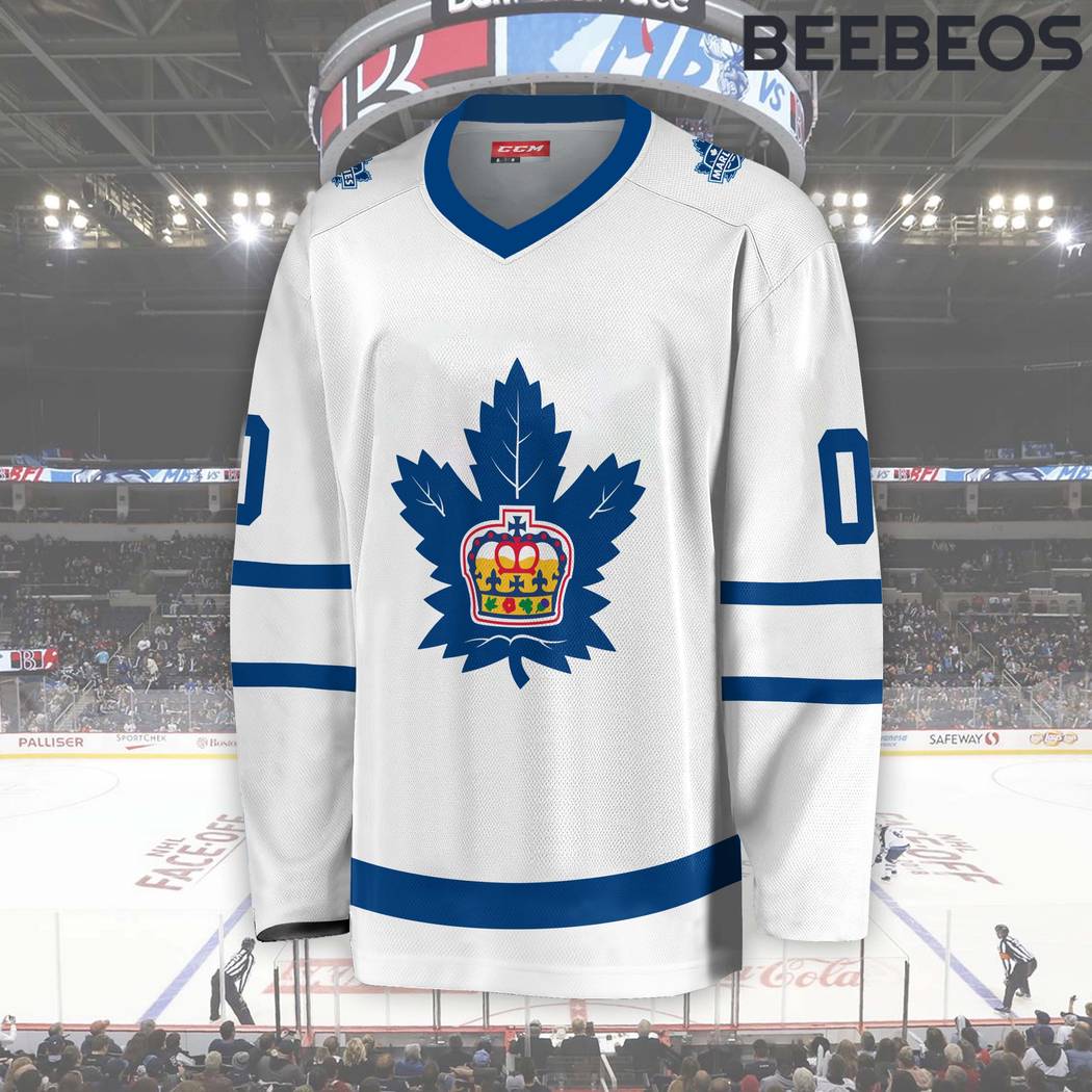 AHL Toronto Marlies White Hockey Jersey