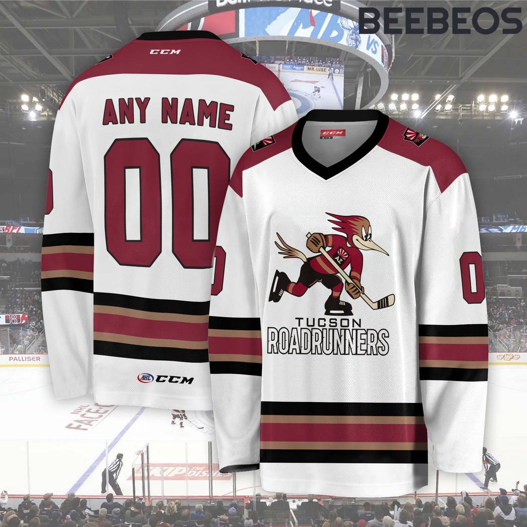 AHL Tucson Roadrunners Red Hockey Jersey