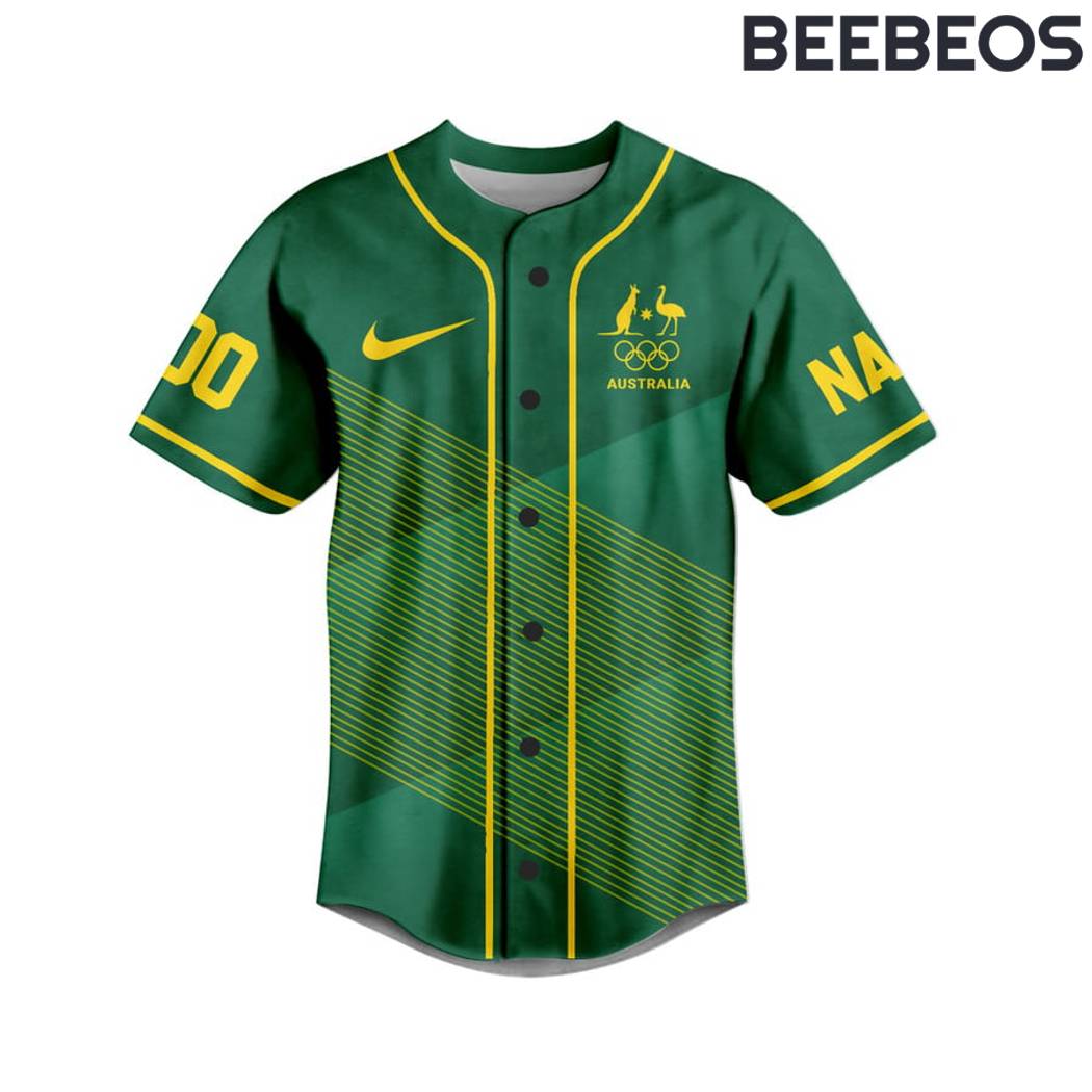 Australia Olympic Team Baseball Jersey