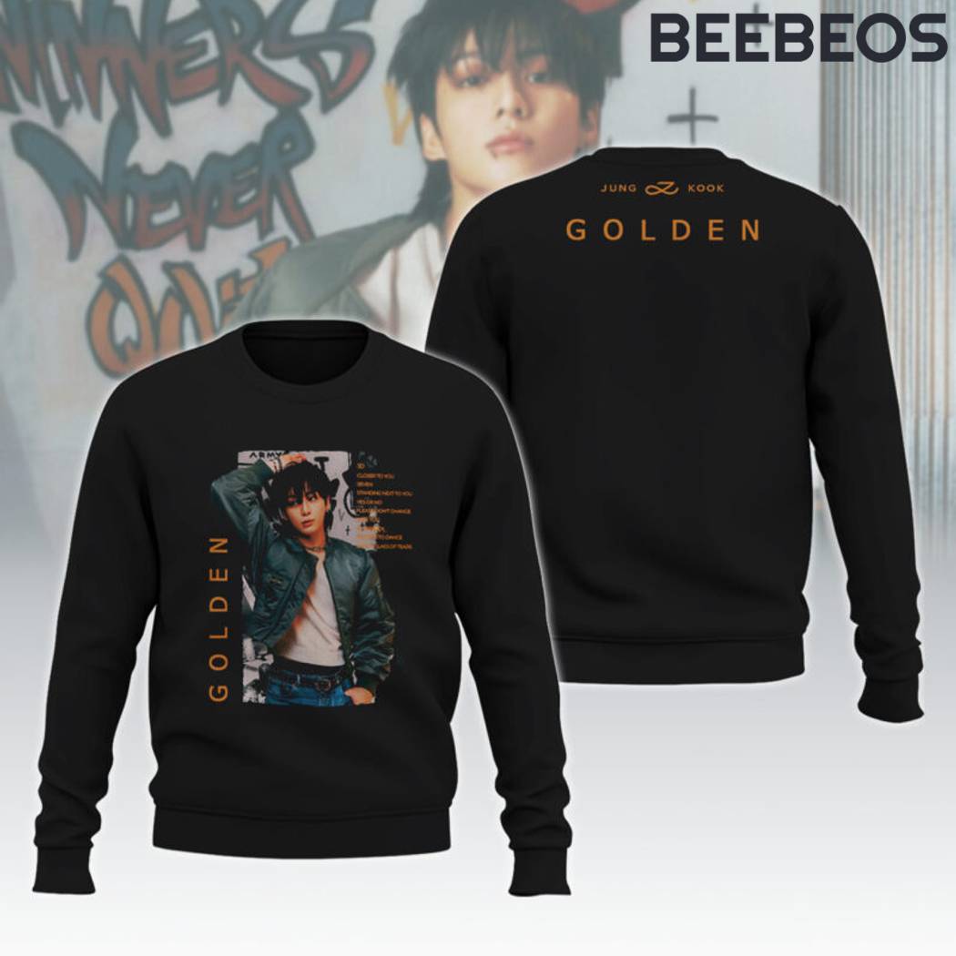 BTS Jungkook Golden 2024 Sweatshirt