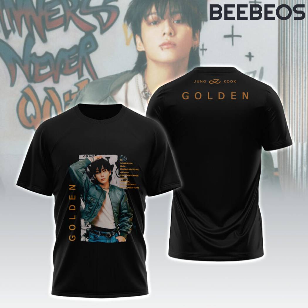 BTS Jungkook Golden 2024 T-Shirt