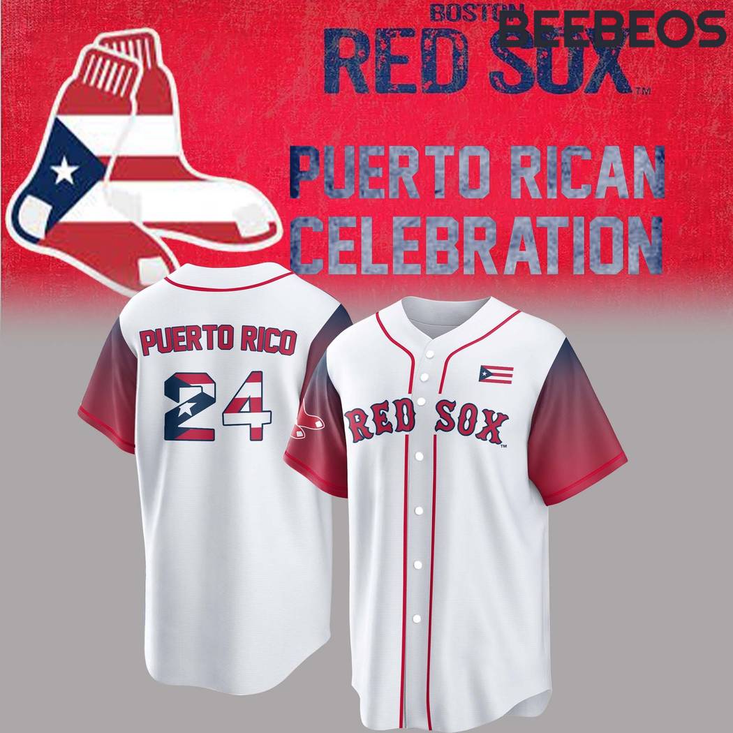 Boston Red Sox Puerto Rico 2024 Baseball Jersey