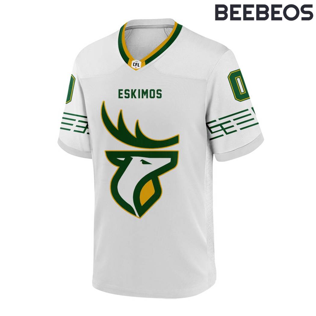 CFL Edmonton Elks White Jersey