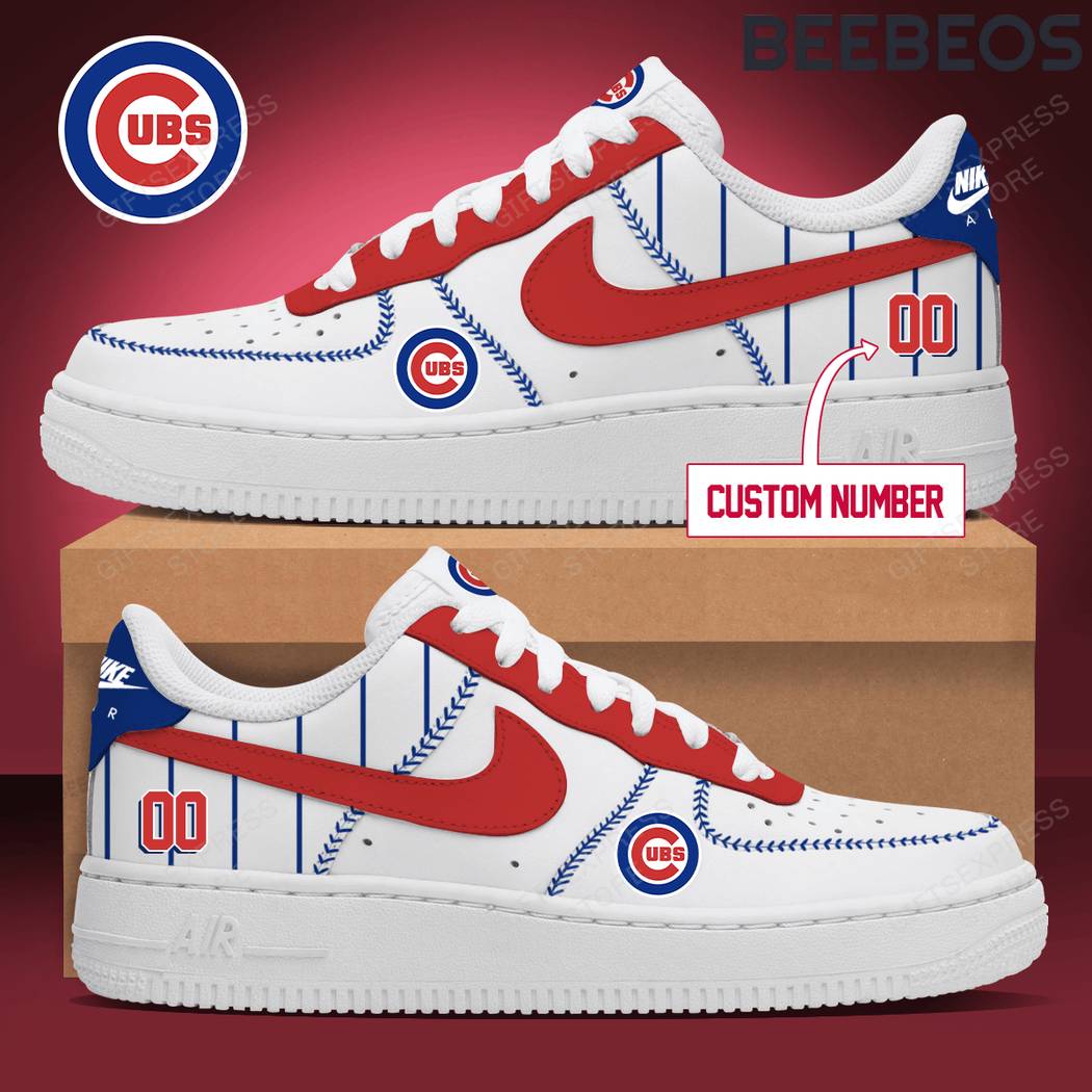 Personalized Chicago Cubs Air Force 1