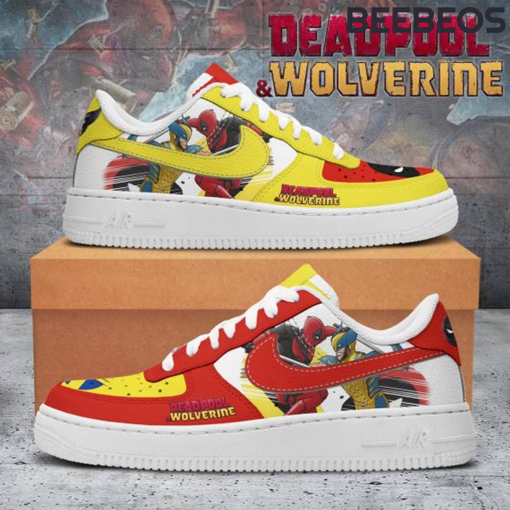 Deadpool x Wolverine Air Force 1