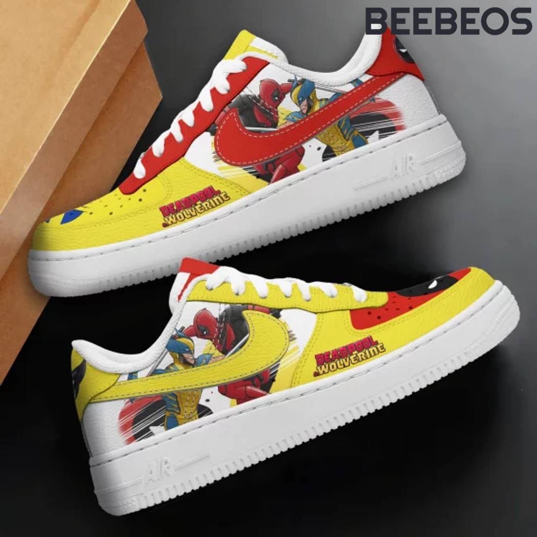 Deadpool x Wolverine Air Force 1