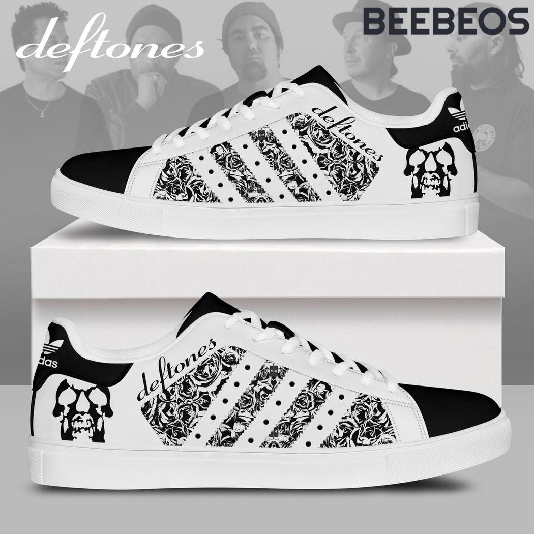 Deftones Black White Stan Smith Shoes