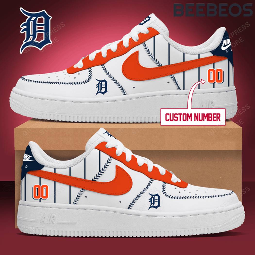 Personalized Detroit Tigers Air Force 1