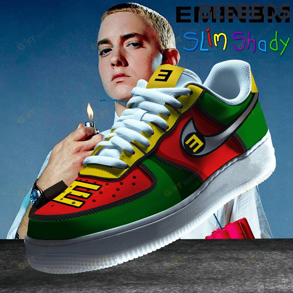 Ed Sheeran Colorful Air Force 1