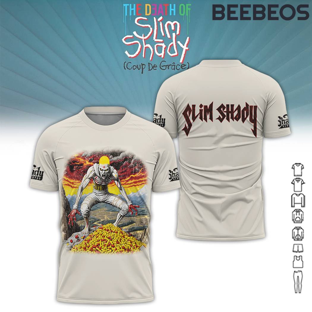 Eminem The Death of Slim Shady New Album T-Shirt