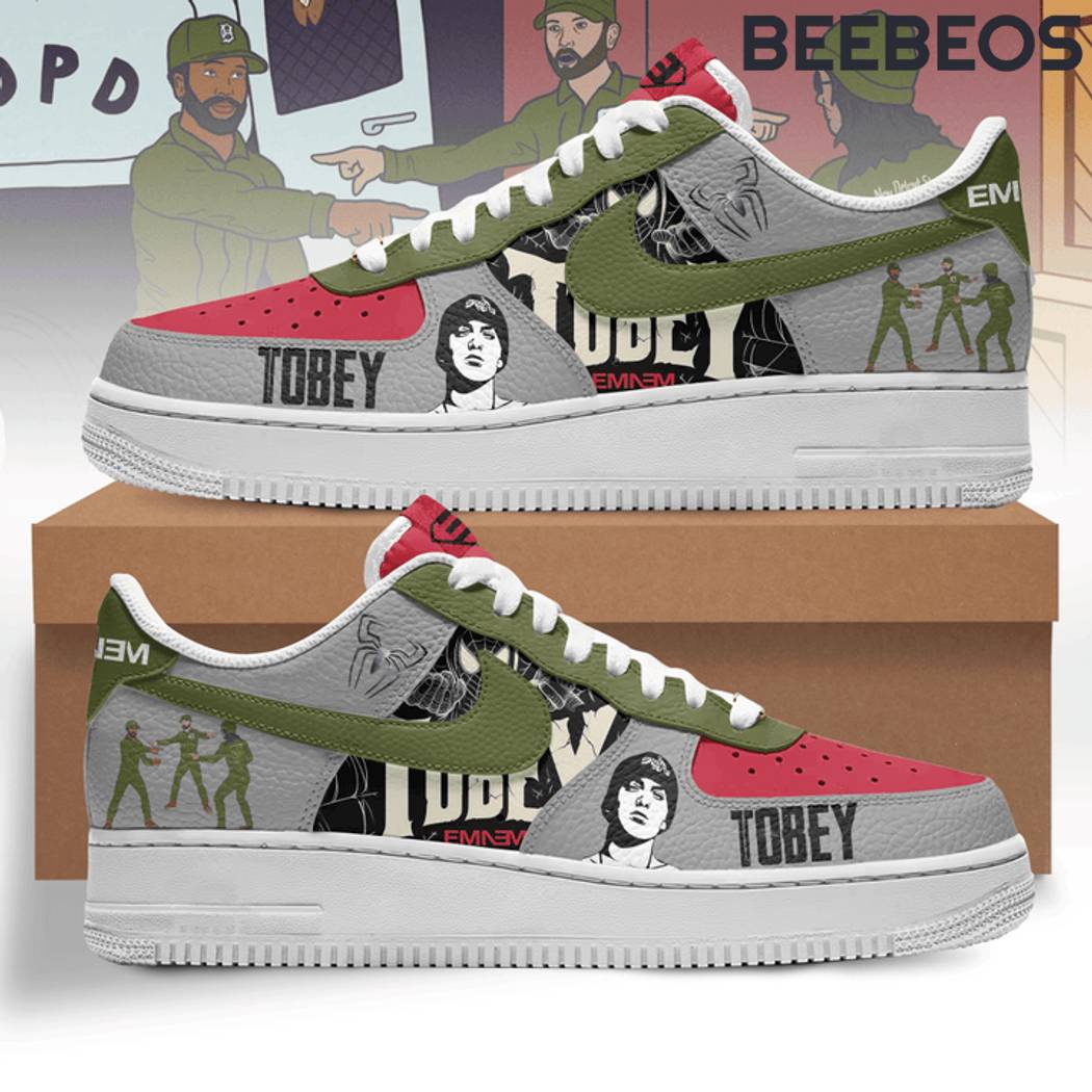 Eminem x Tobey Spider Man Meme Air Force 1