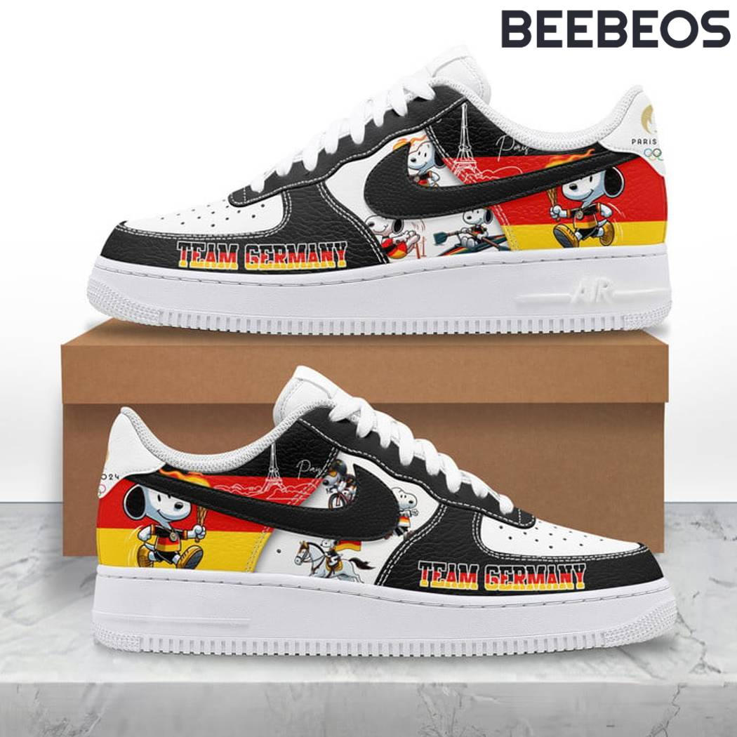 Germany Olympic Team x Snoopy Air Force 1