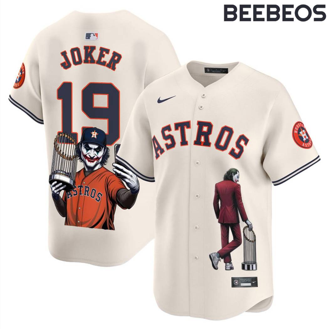 Houston Astros x Joker Green Baseball Jersey