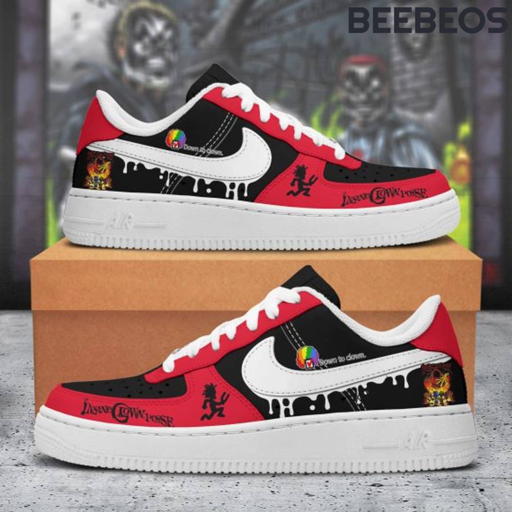 Insane Clown Posse Red Black Air Force 1