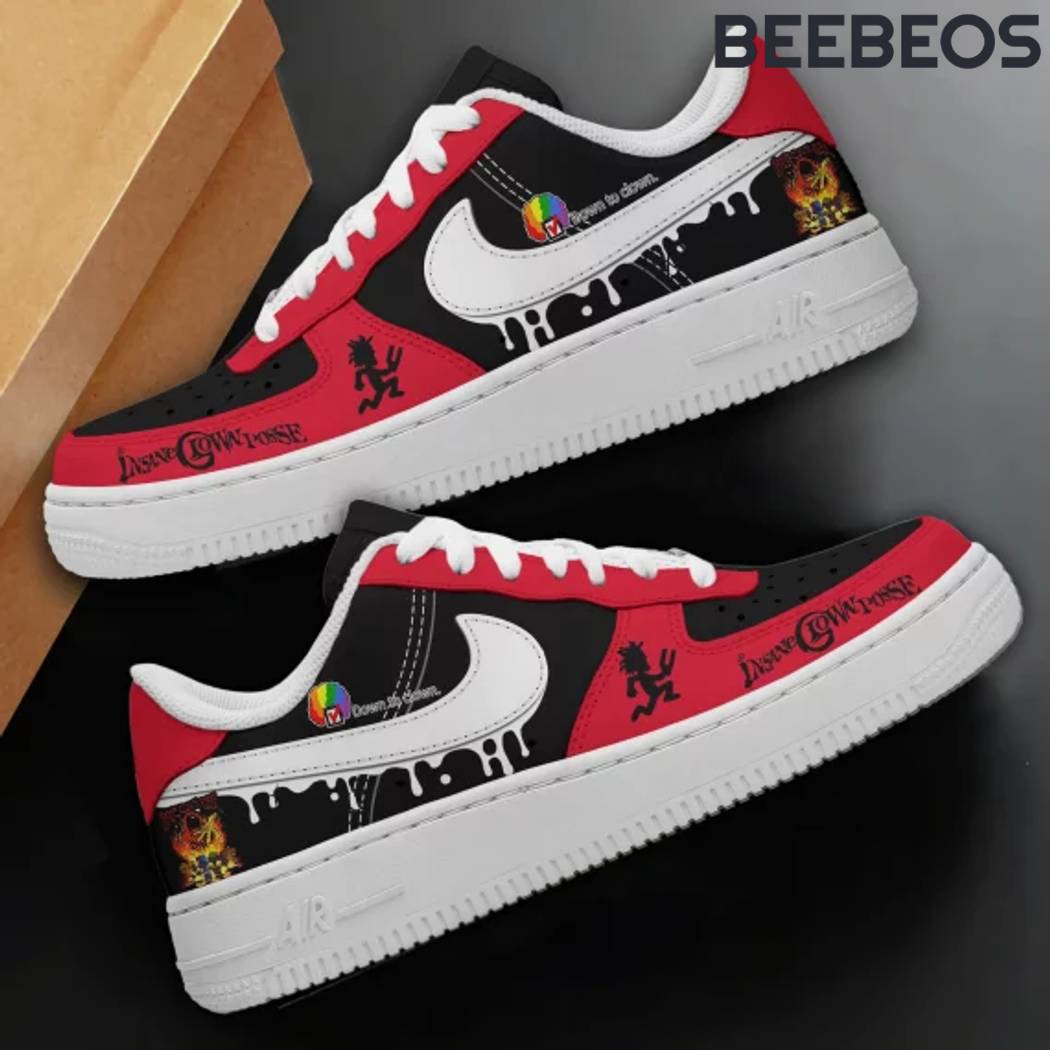 Insane Clown Posse Red Black Air Force 1