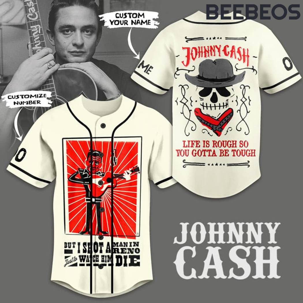 Johnny Cash Baseball Jersey