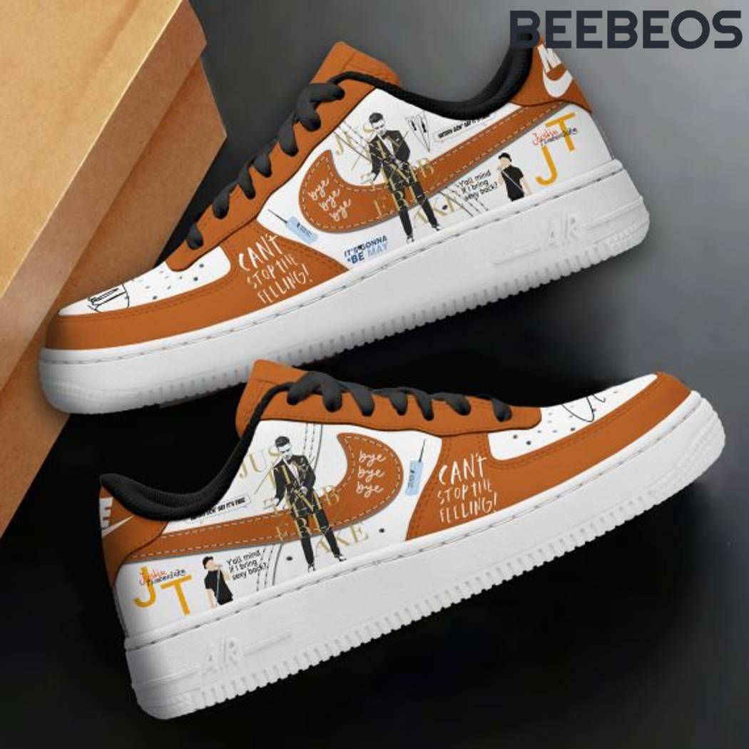 Justin Timberlake Brown Air Force 1