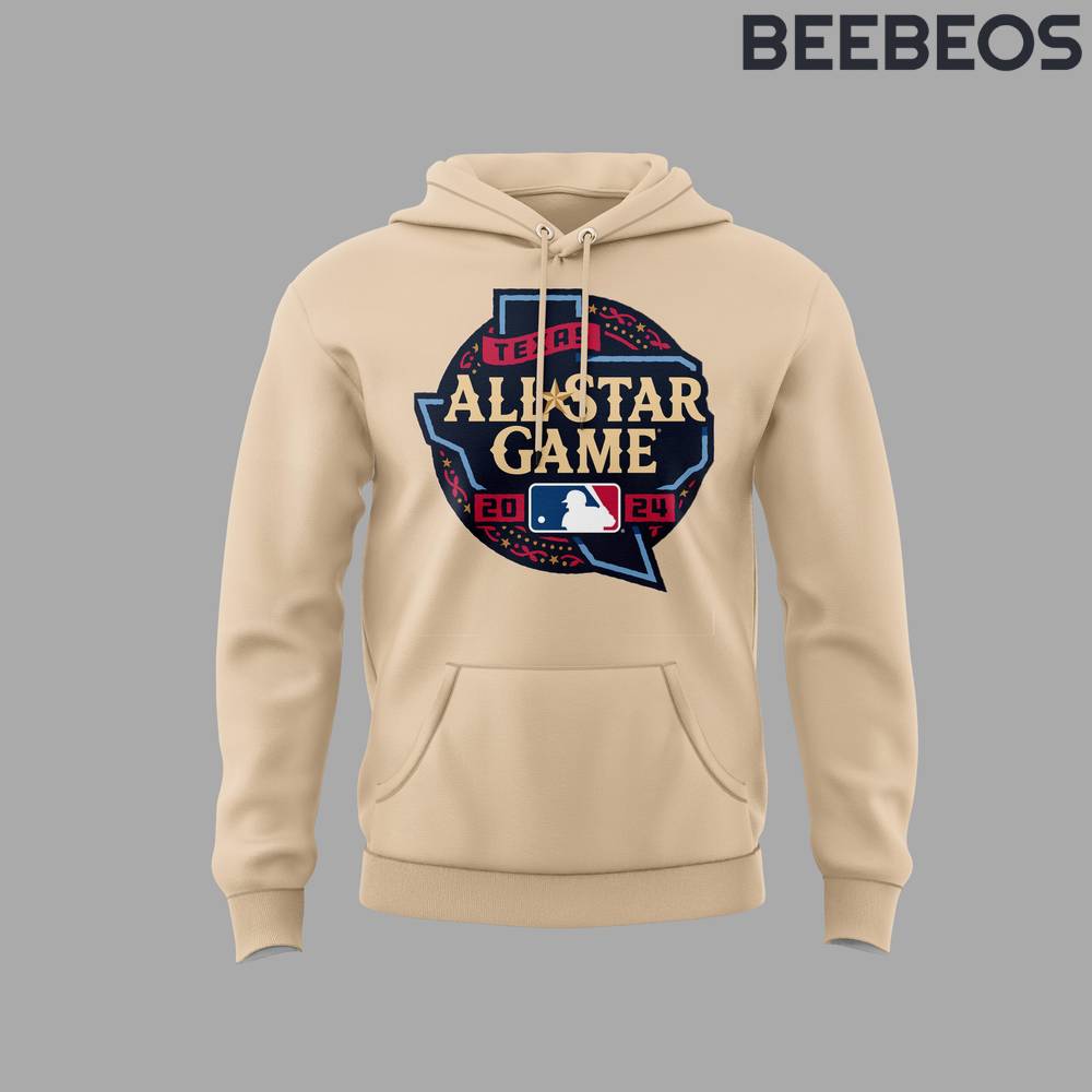 MLB All Star Game 2024 Beige Hoodie