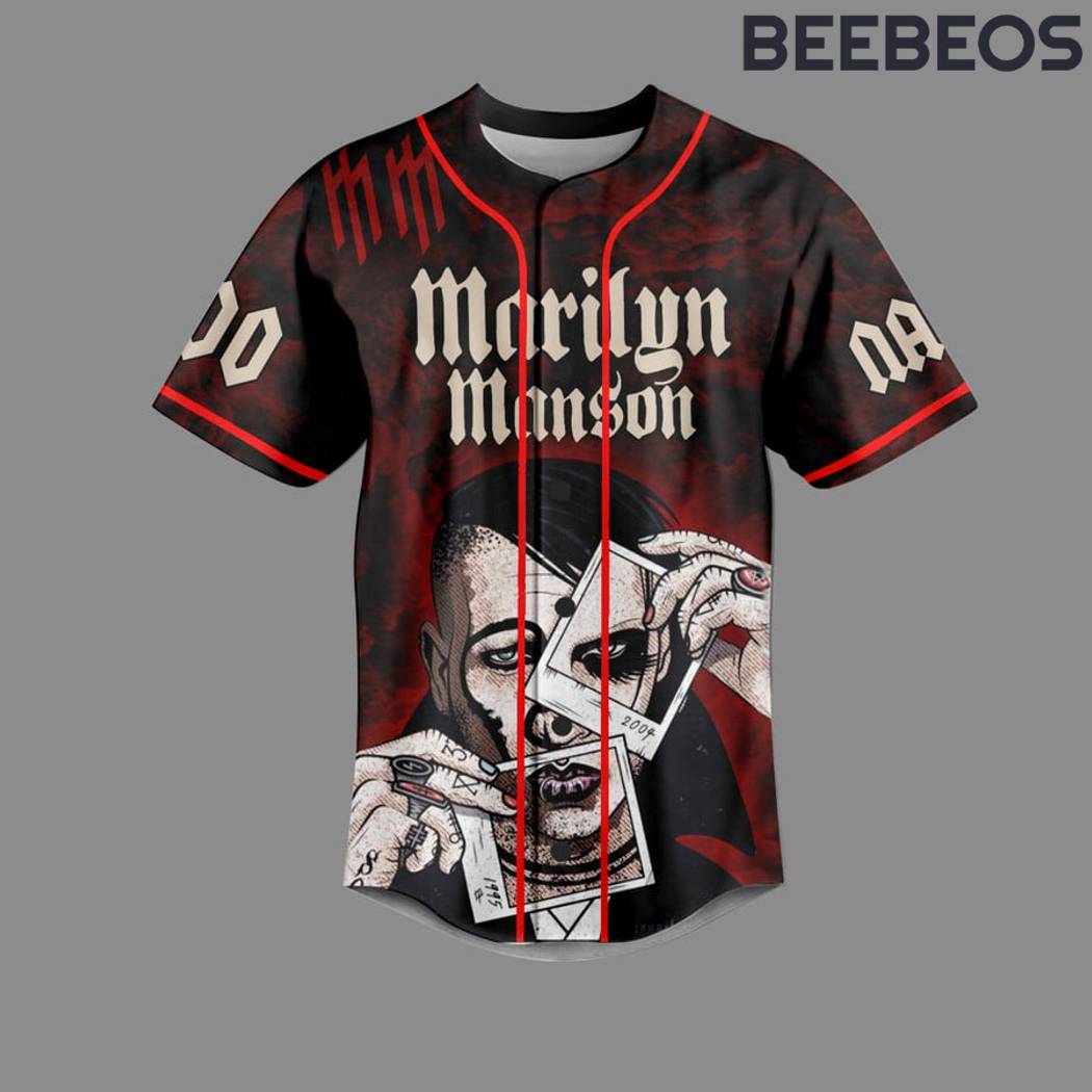 Marilyn Manson Sweet Dream Baseball Jersey