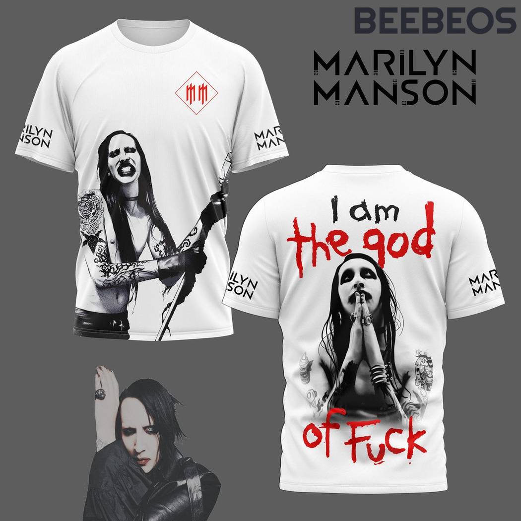 Marilyn Manson White T-Shirt