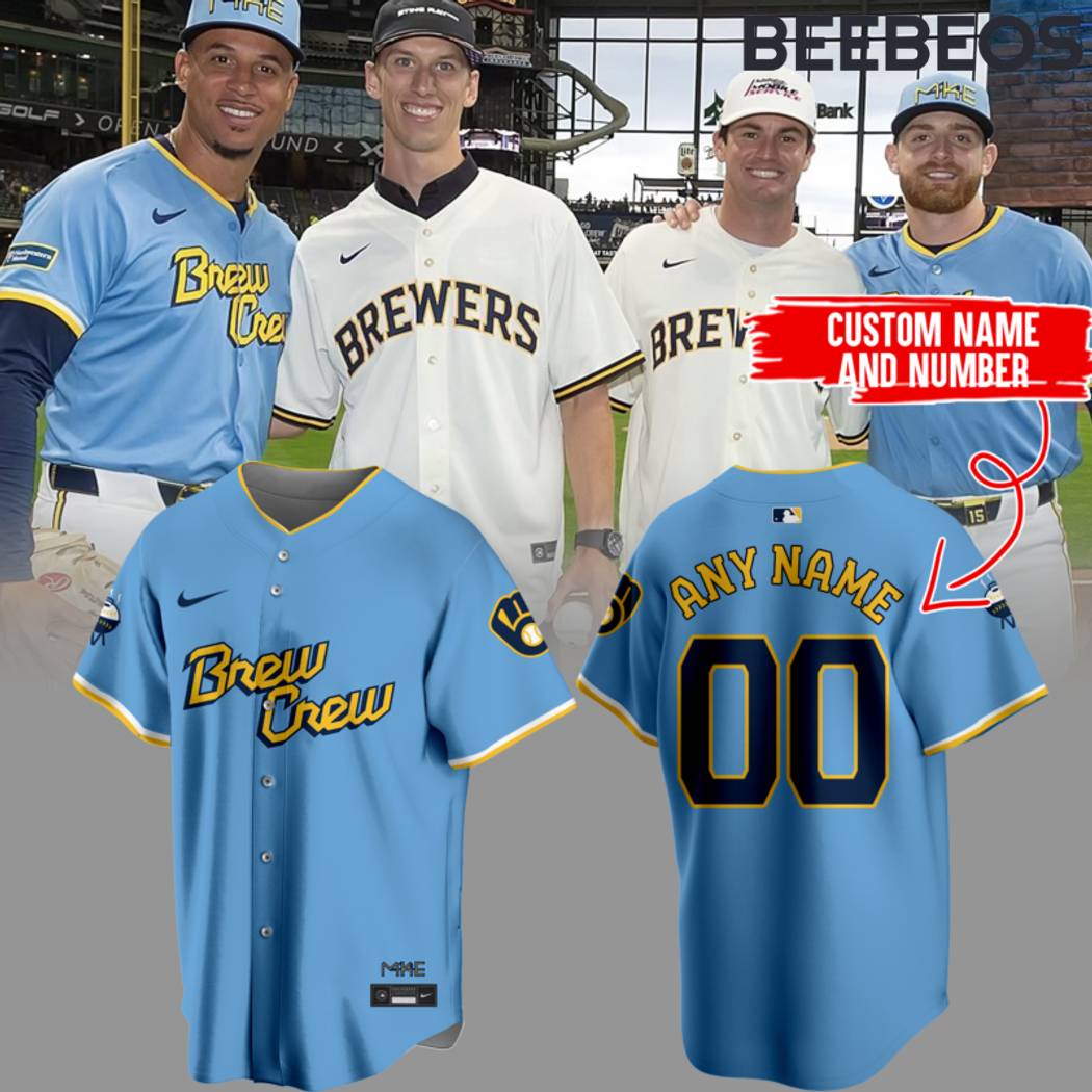 Milwaukee Brewers City Connect 2024 Baseball Jersey