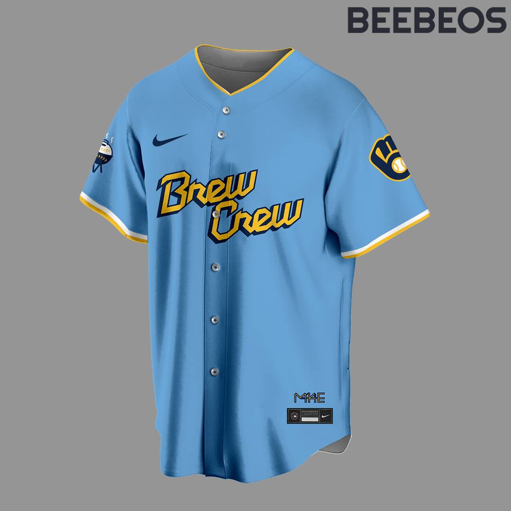 Milwaukee Brewers City Connect 2024 Baseball Jersey