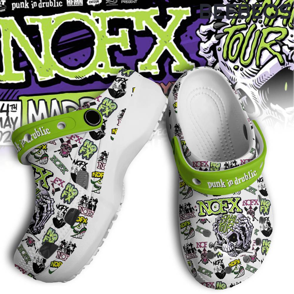 NOFX Punk in Public Crocs Shoes