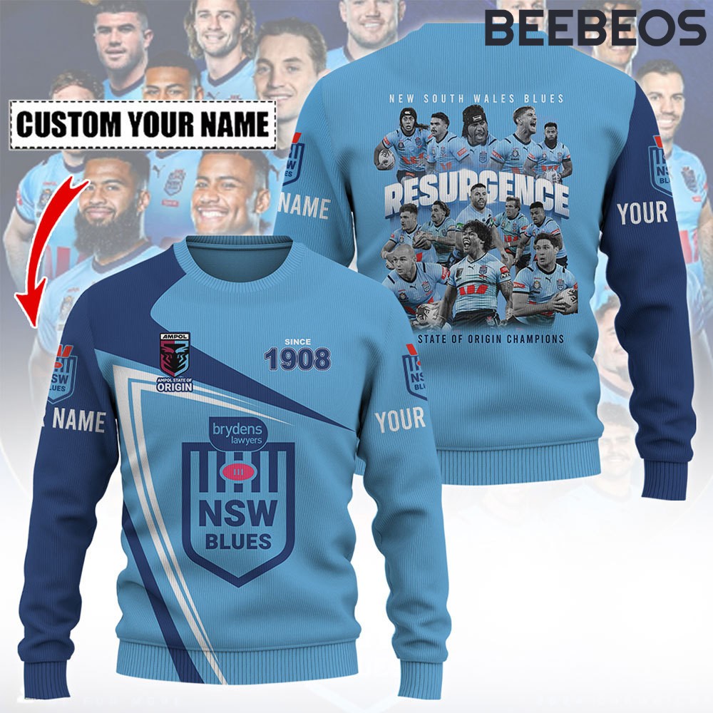 New South Wales Blues Champions State of Origin 2024 Sweatshirt