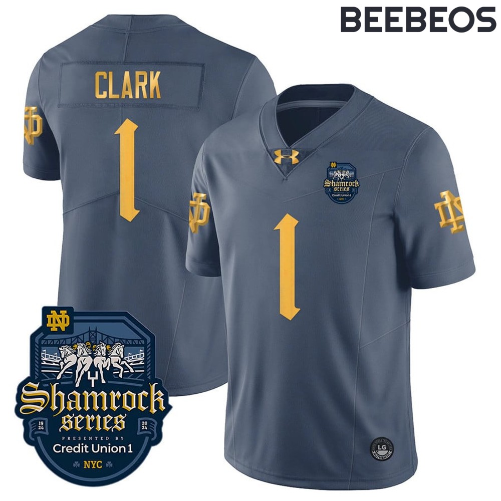 Notre Dame Fighting Irish 2024 Shamrock Series Football Jersey