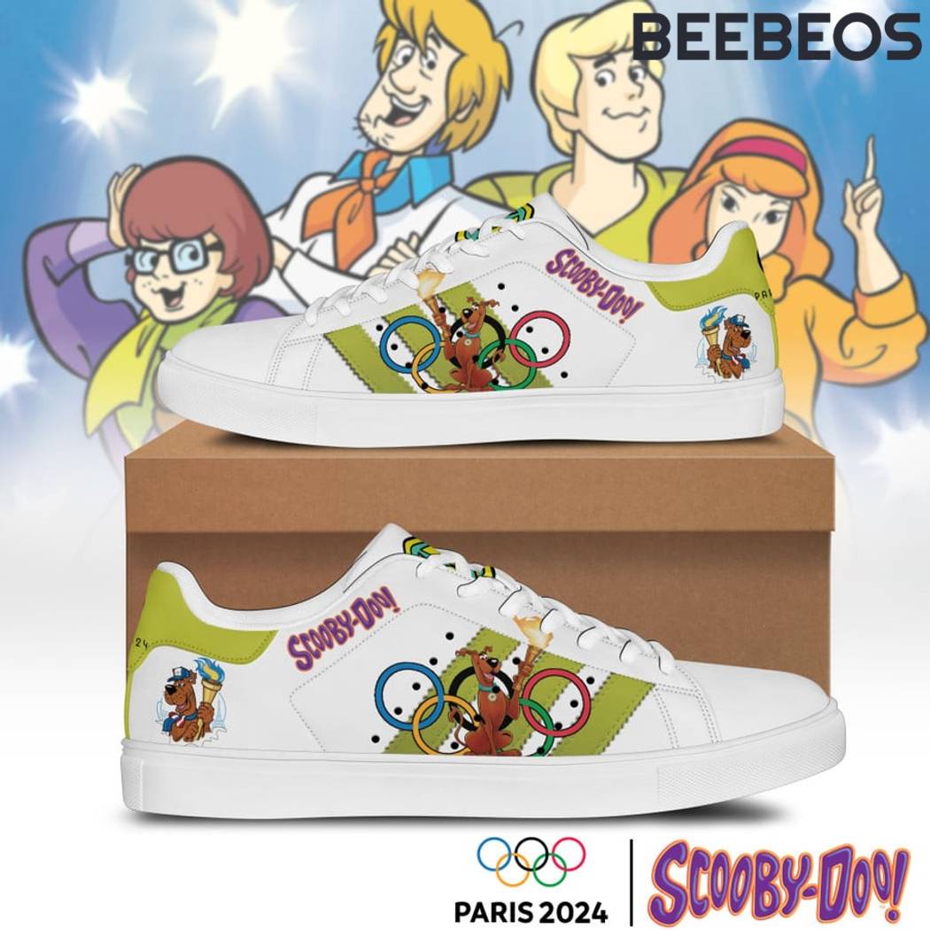 Olympic Paris 2024 x Scooby Doo Stan Smith Shoes