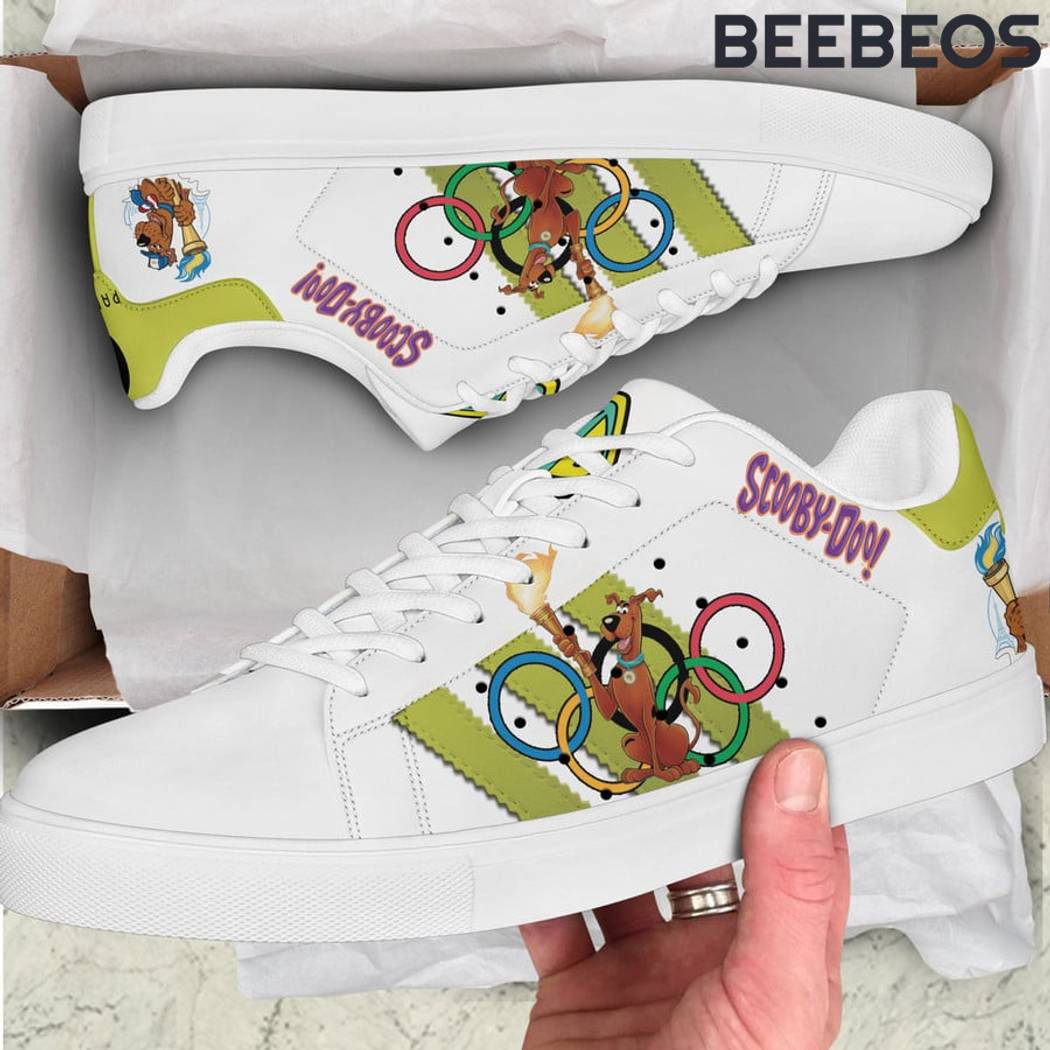 Olympic Paris 2024 x Scooby Doo Stan Smith Shoes