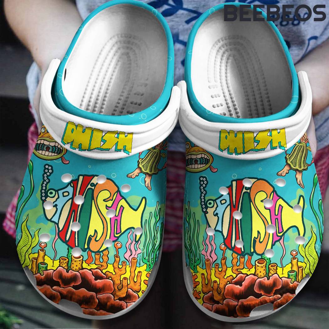 Phish Band Colorful Crocs Shoes