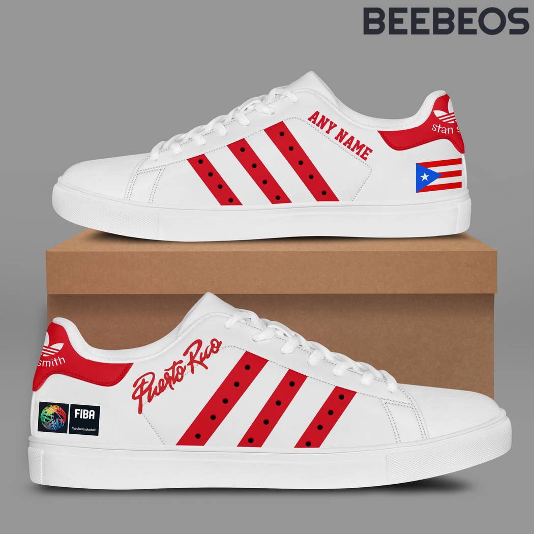 Puerto Rico FIBA Basketball 2024 Stan Smith Shoes