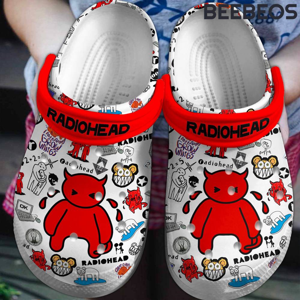 Radiohead Crocs Shoes